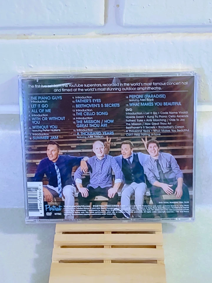 THE PIANO GUYS LIVE ! (Deluxe Edition)- CD + DVD (2015) — 第 2/2 张图片