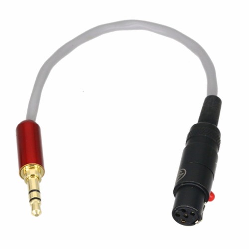 Mini-XLR TA5F F to mini-jack 3.5mm M audio cable L2B2AT for Pro Lapel Microphone - Picture 2 of 5