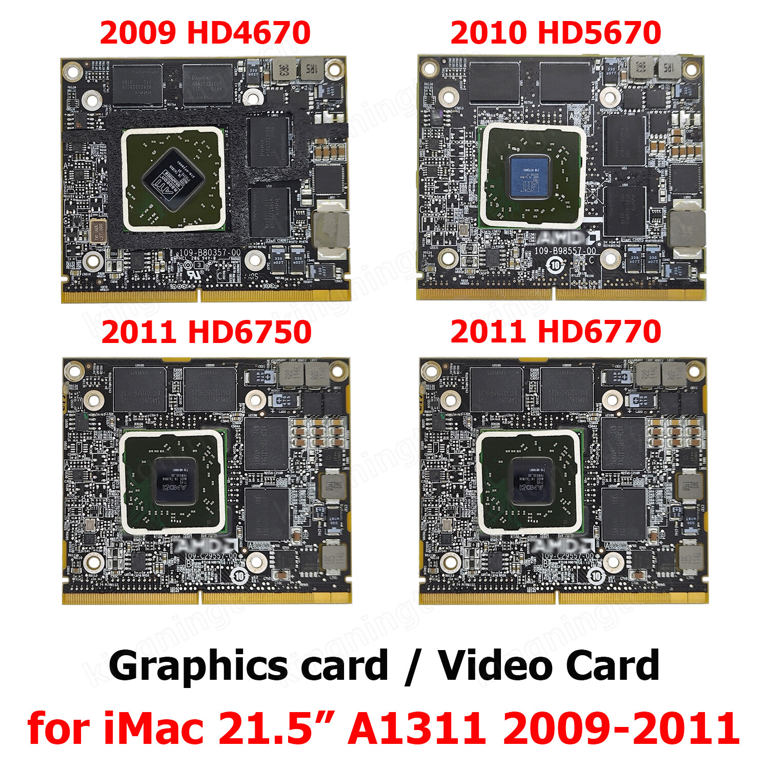 Tested 256MB 512MB Video Card For iMac 21.5