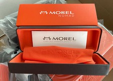 morel nomad eyeglasses case New With Cleaning Cloth. NEW