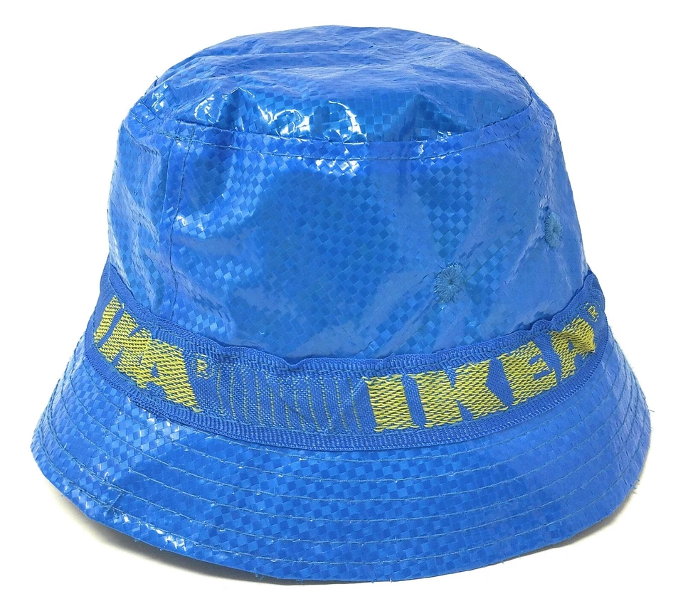 Cappello IKEA KNORVA blu berretto bucket hat edizione limitata