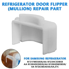 For Samsung Refrigerator Door Flipper (mullion) Repair Part RF31FMESBSR/AA White