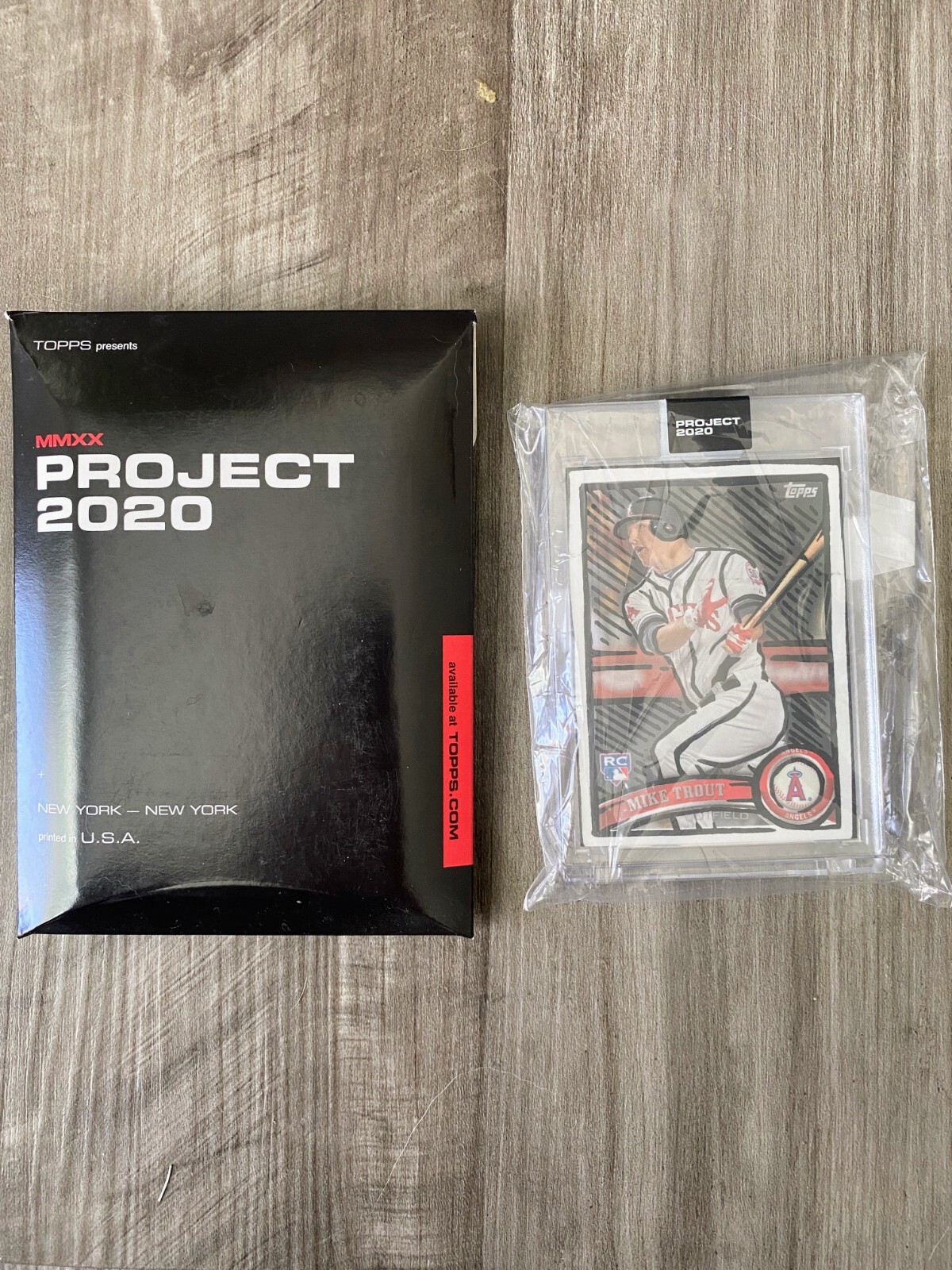 Topps Project 2020 Mike Trout Joshua Vides #207 New Original Packaging