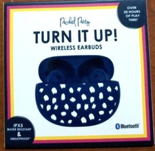 SALE New Packed Party Turn It Up Wireless Earbuds Bluetooth
