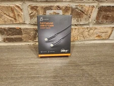 New Factory sealed J5Create JUC28L08 Full Featured USB-C Cable - USB4 Gen3