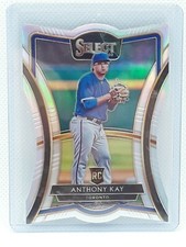 Anthony Kay 2020 Panini Select Baseball Diamond Level HOLO DC Toronto Blue Jays