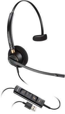 Poly - EncorePro 515 USB-A and USB-C Headset (Plantronics) -Cloud System Updates