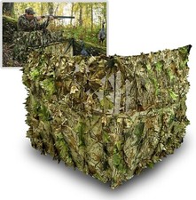 AYIN 3D Leaf Hunting Ground Blind 3-Panel Stalker Blind for Turkey/Deer Hunting