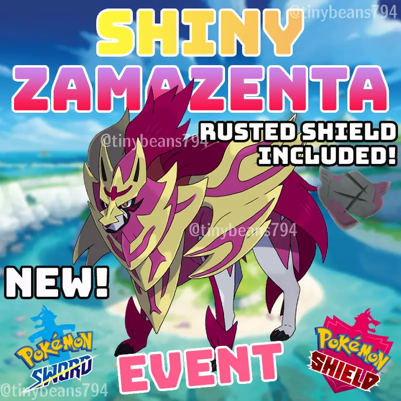 How to Get Shiny Zamazenta in Pokémon Sword! 