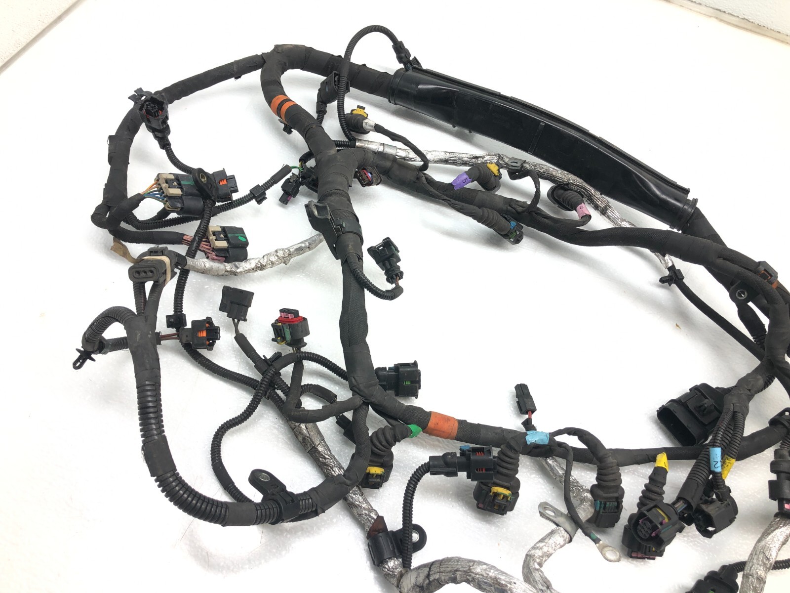 2014-2017 MASERATI GHIBLI S 3.0L V6 RWD ENGINE WIRING HARNESS OEM.