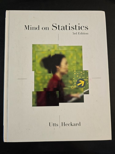 Mind on Statistics by Utts Heckard - Hardcover Text 3rd Edition - 第 1/2 張圖片