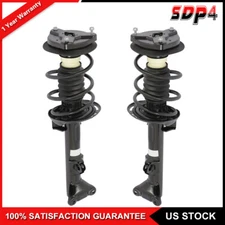 For 08-2014 Mercedes-Benz C350 Front Pair Complete Struts & Shocks Assembly RWD