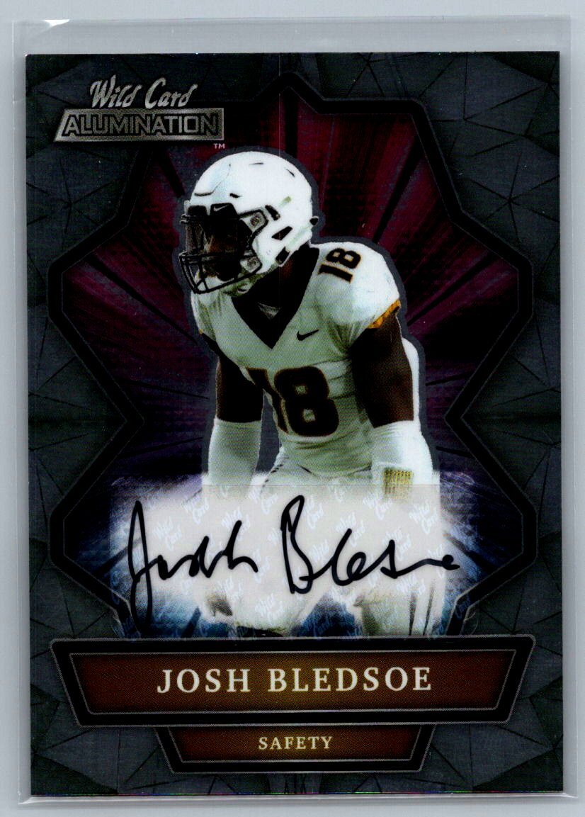 2021 Wild Card Alumination #ABC-A Joshuah Bledsoe Autographs Silver