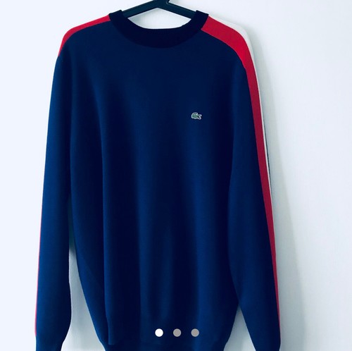 Lacoste Mens Color Block Knit Jumper 