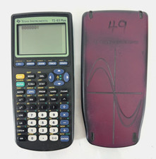Texas Instruments TI-83 Plus Graphing Calculator Black w/ Cover