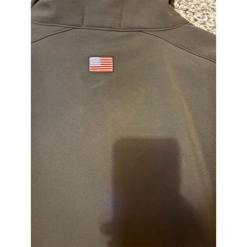 Vantage Men's XL Black Windbreaker Jacket Casual Fall Zip-Up - Picture 5 of 10