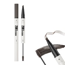 Microblading Eyebrow Pen - Dual-Ended 2-in-1 Eyebrow Pen with Brush, Waterpro...