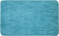 Teppich Badematte Rutschfest Waschbar SaugfäHig 50X80 Cm Blau-GrüN Badezimmer