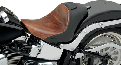 SADDLEMEN - 806-12-0041B - Lariat Seat - Softail '06-'17 for HD Softail Fat Boy 