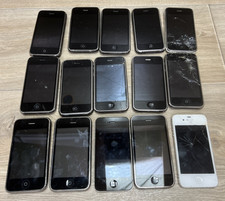 Lot of 15 Apple Iphone 3 Cell Phones Not Tested AS-IS  Models in description