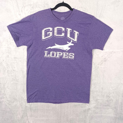 Rivalry Threads 91 GCU Lopes Purple Graphic T-Shirt - Mens Size Large