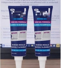 2X MOULD MAGIC EXTREME GEL REMOVER Mildew Cleaning Gel  120G TUBE