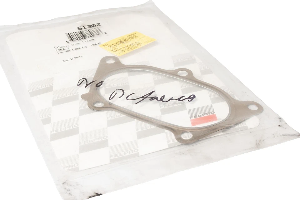 Junta de brida de escape de repuesto Fel-Pro para Hyundai Accent 1998-11 pieza 61302 Foto 4 de 4