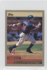 2000 Topps Box Topper Oversized Manny Ramirez #4 x5u