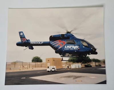 Original 1996 MD Explorer N900LF Allegheny LifeFlight 8x10 Press Photo Lot