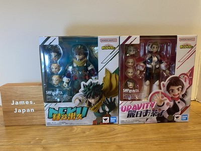 S.H.Figuarts My Hero Academia Deku Izuku Midoriya Ochako Uraraka