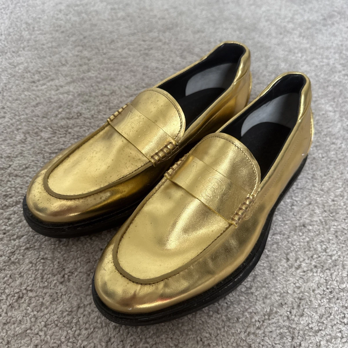Yohji Yamamoto Leather Upper Casual Shoes for Men for sale  display picture 1
