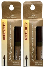 2 Pack Burt's Bees Power Brow Brow Gel 1705  Ash Blonde