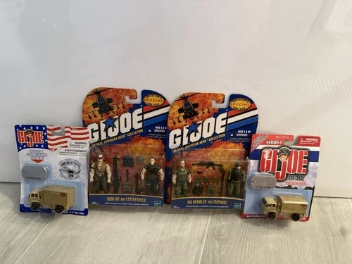 GI Joe Collection Set 4 Sets Included Brand New Sealed