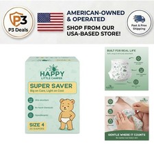 Gentle  Ultra Absorbent Disposable Diapers, Size 4, 25 Count for Infants