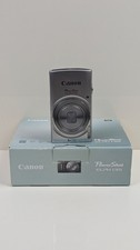 Canon PowerShot ELPH 135 16.0MP Digital Camera Silver Tested CIB Box Bundle