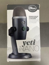 Logitech for Creators Blue Yeti Nano USB Microphone for Gaming, Streaming, Pod 1
