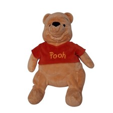 Disney Store Winnie the Pooh Plush Classic Red Shirt Stuffed Animal 18 Inch