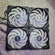 MSI 12025L 120 mm RGB Anti-Vibration Case Fan...