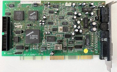 Creative Labs Sound Blaster Pro 2 CT1600 ISA