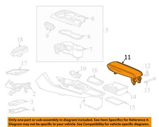 Gm Oem 20-23 Encore Gx Console Center Console-armrest 42741440