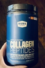 Bubs Collagen peptide powder 10Oz 14 Servings Expires 10/21/27