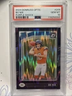 2024 Panini Donruss Optic - Rated Rookie Bo Nix Purple Shock Prizm (RC) PSA 10