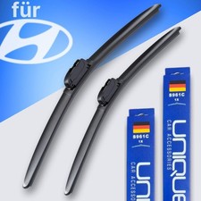2 Premium Scheibenwischer Wischerblätter FLEX für Hyundai i20 2008+ 60/40cm