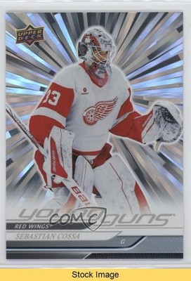 2024-25 Upper Deck Extended Series Young Guns Outburst Sebastian Cossa READ 0n60