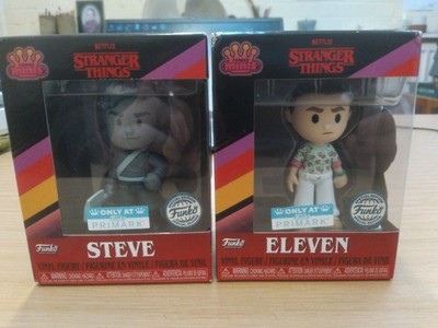 STRANGER THINGS Funko Mini Figuren x2 Eleven und Steve NEU Chase