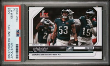 PSA 10 ZACK BAUN 2024 INSTANT NFL #292 SUPER BOWL LIX 