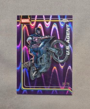 2026 Topps Chrome Marvel Comics #182 U.S. Agent Purple Raywave Refractor /75