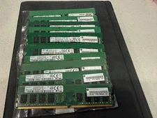 Lot of 10 Samsung/Hynix 8GB PC4-2133P DIMM Memory For Desktops  - Tested