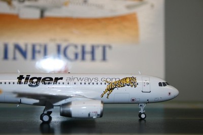 TOMO‼️tigerair A320 1/200 INFLIGHT Inflight200 1:200 Tiger Airways Airbus A320-200 VH-VNC