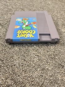 YOSHI'S COOKIE NINTENDO NES GAME BOX MANUAL